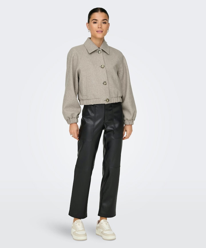 Dames jas beige