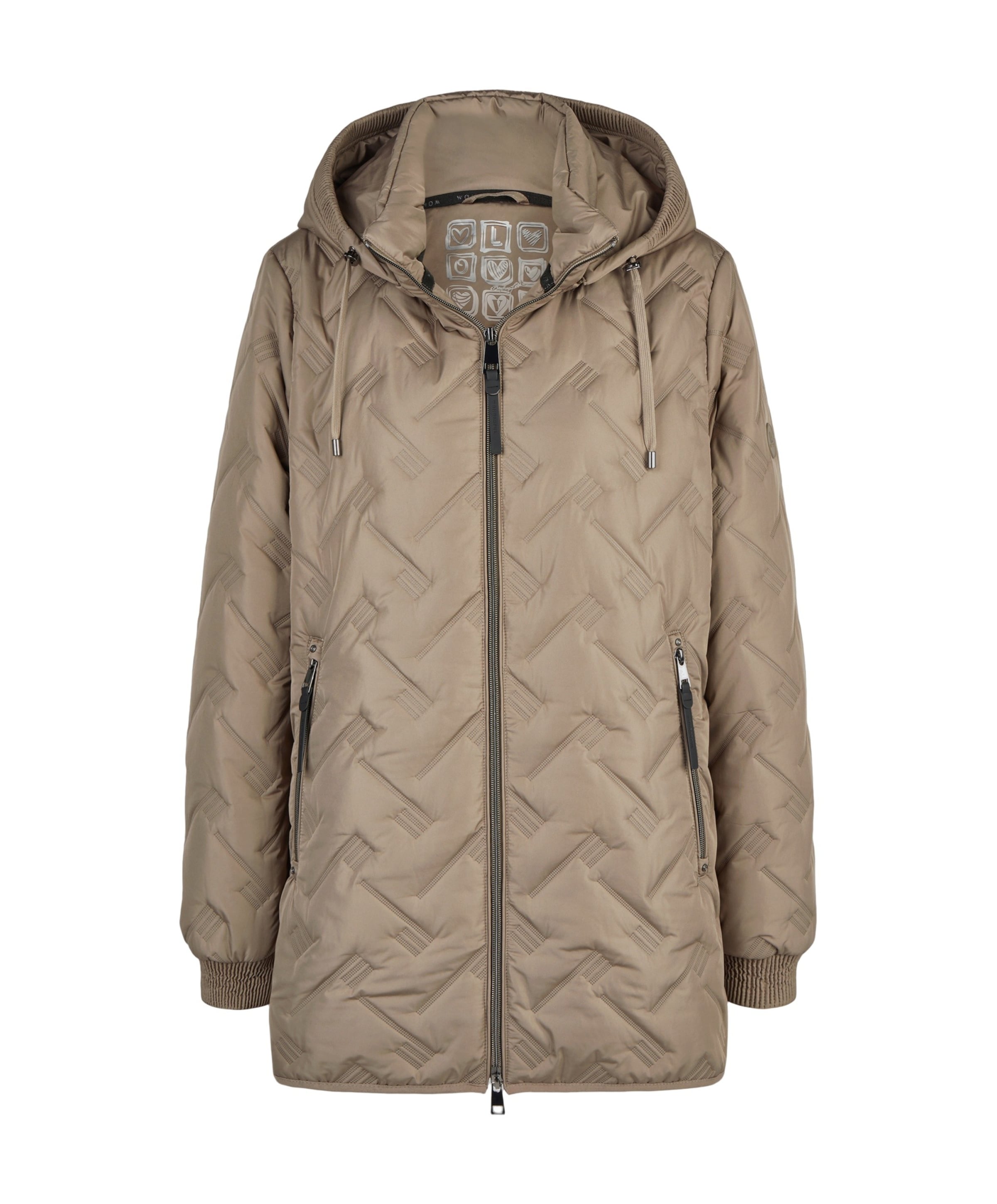 Dames jas beige