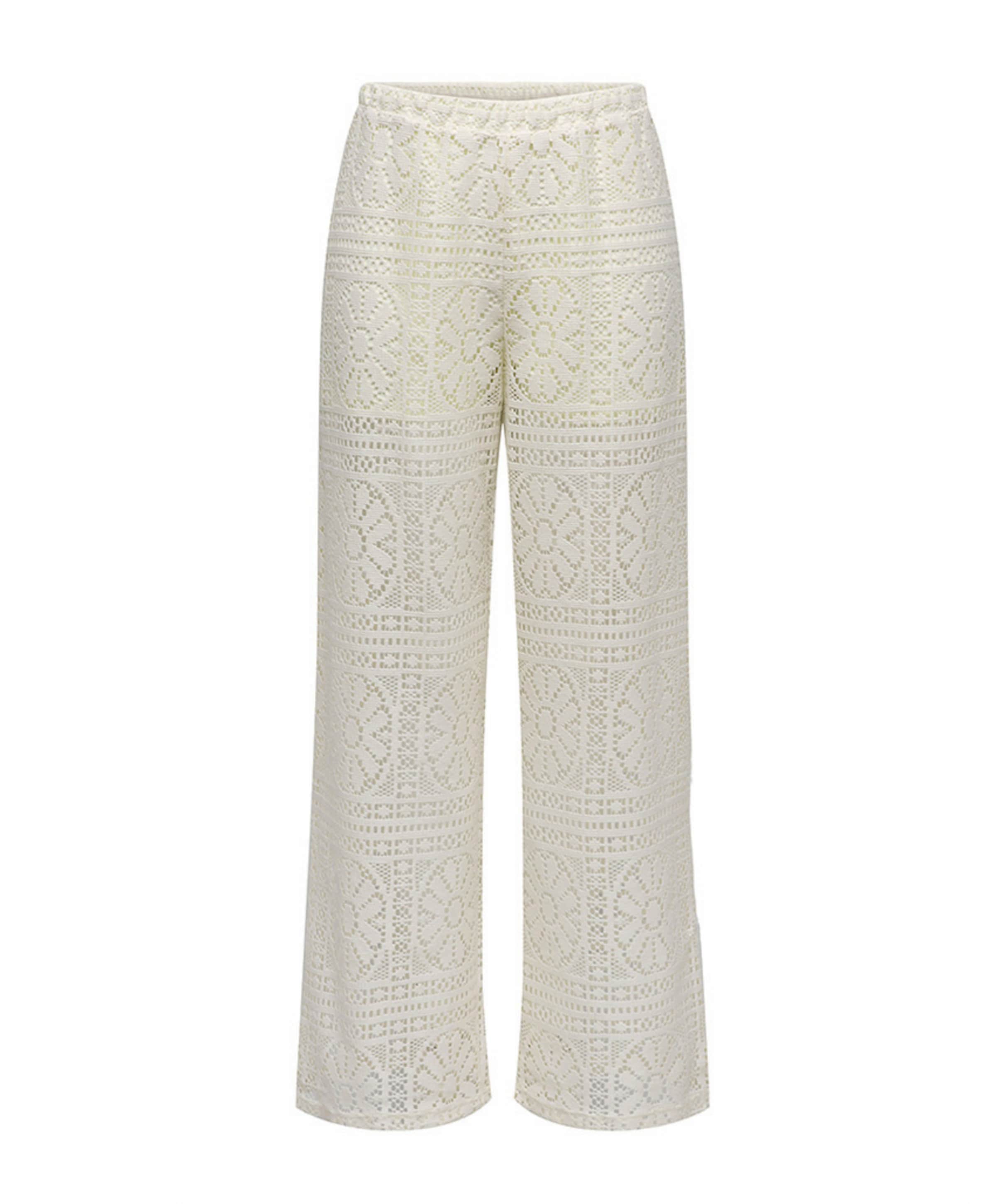 KOGLIAN LACE WIDE JRS meisjes broek ecru