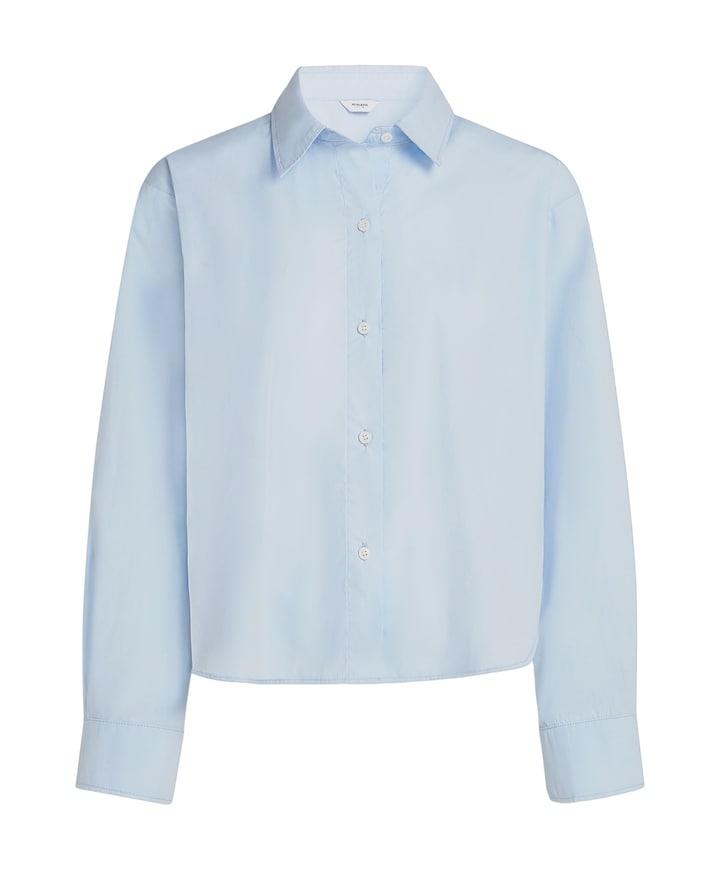 Dames blouse blauw