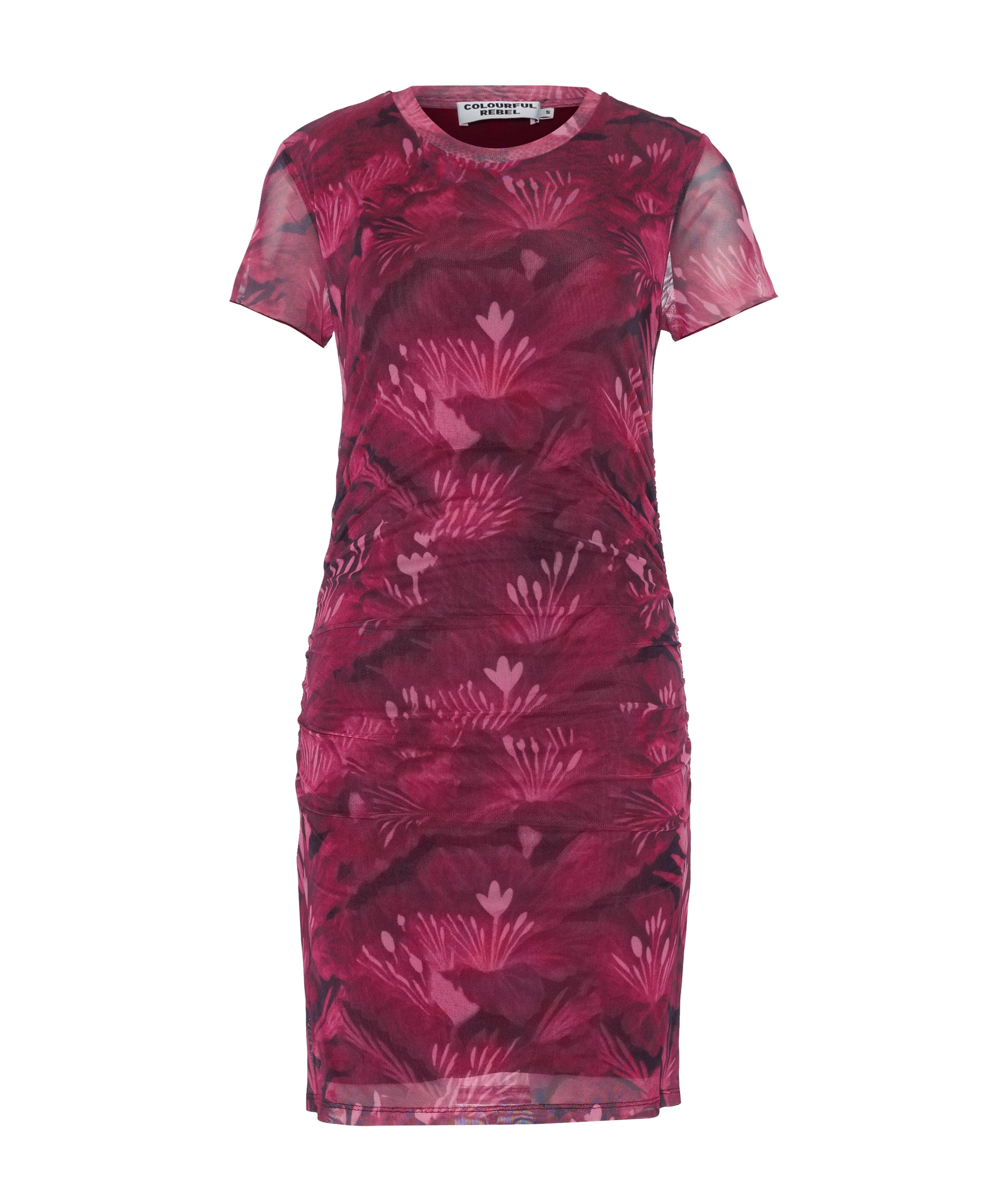 Dames jurk roze