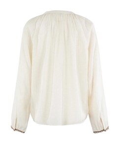 Dames blouse beige