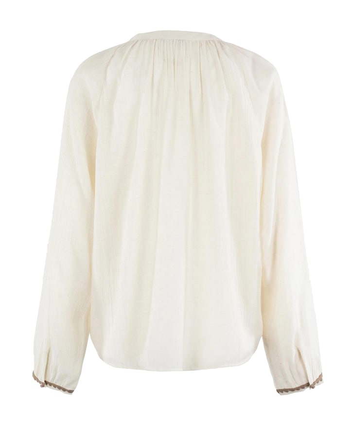 Dames blouse beige