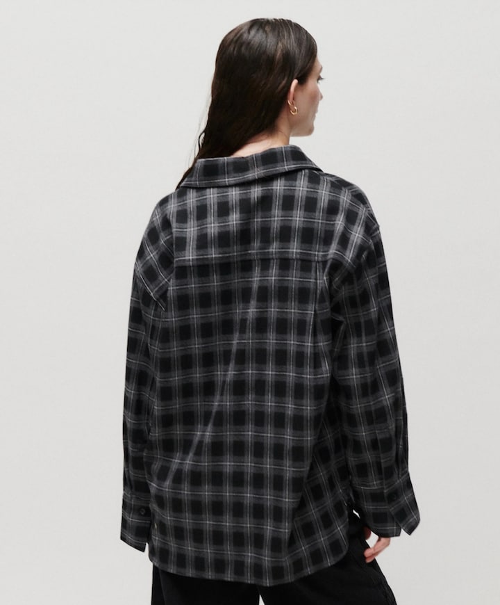 Dames blouse grijs