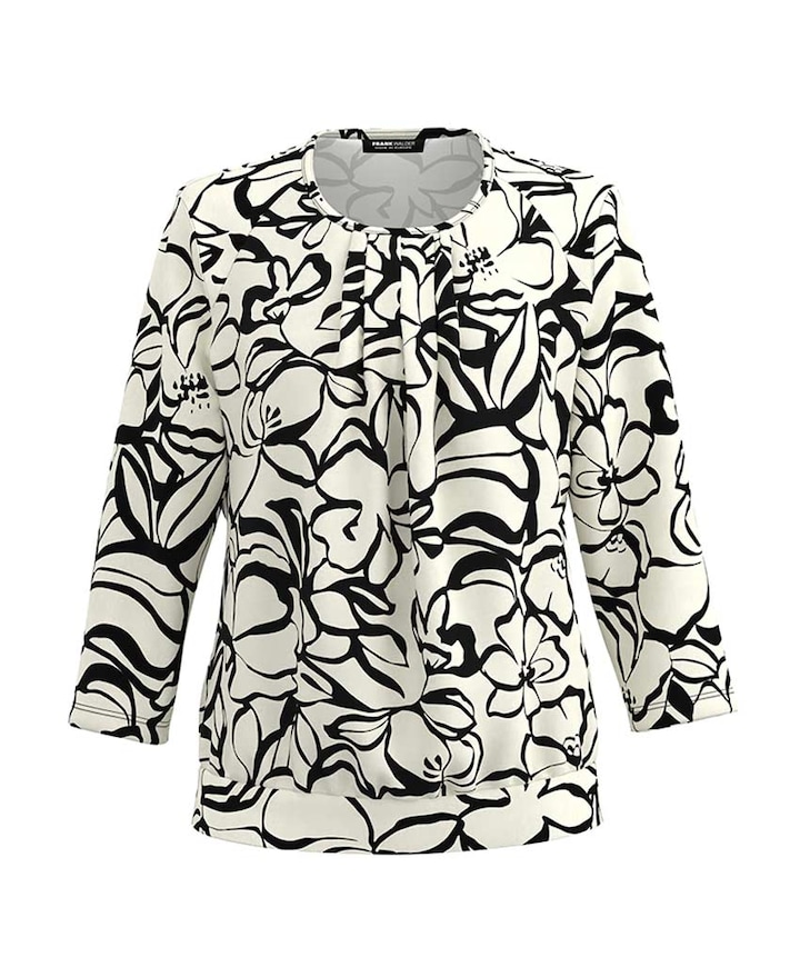 Dames longsleeve beige