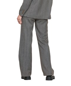 Herringbone + stones broek grijs