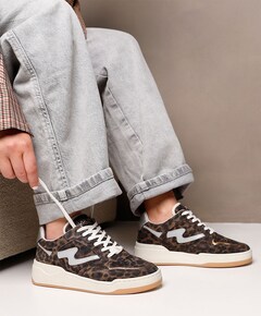 Sam Levi dames sneakers bruin