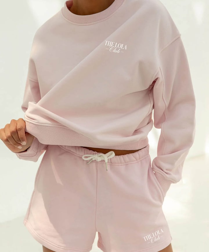 Dames trui roze