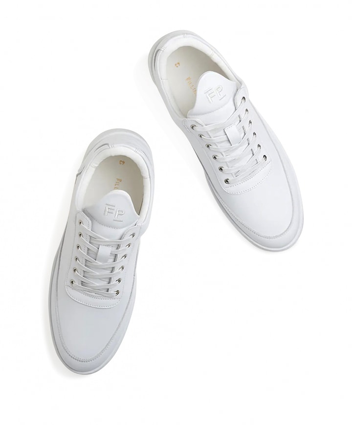 Low Top Nappa sneakers wit