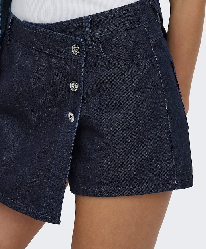 Dames broekrok blauw