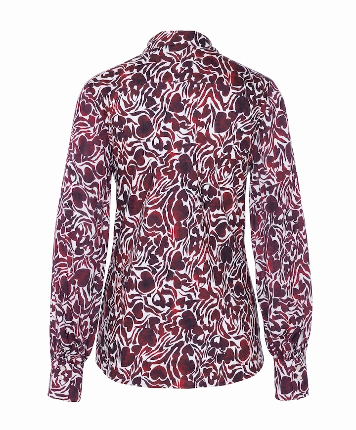 Dames blouse rood