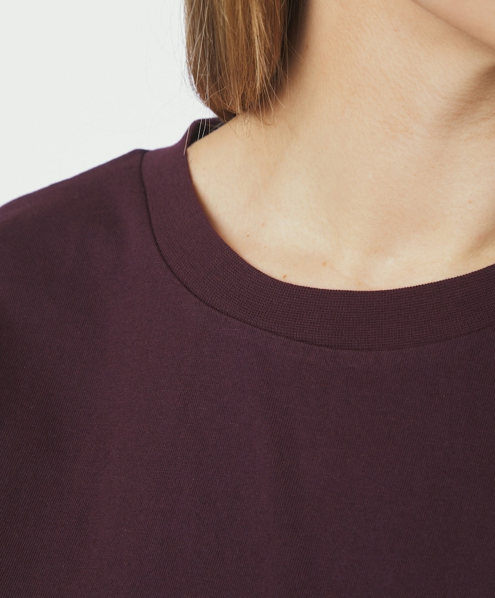 Dames T-shirt bordeaux