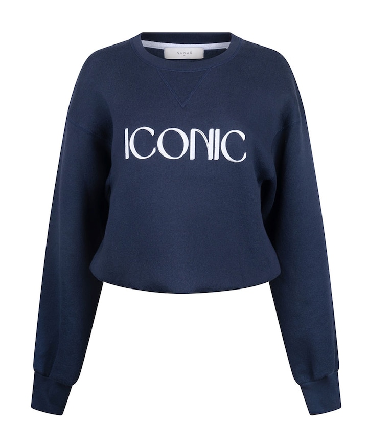 Dames sweater blauw