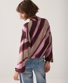 Dames blouse bordeaux
