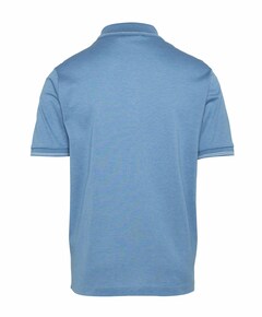 Heren polo blauw