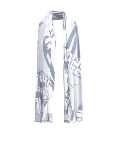 Dames sjaal blauw