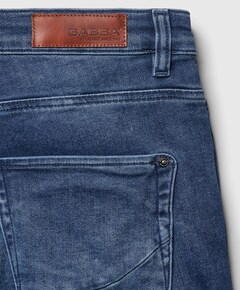 Jason K3787 Sanza shorts heren korte broek blauw