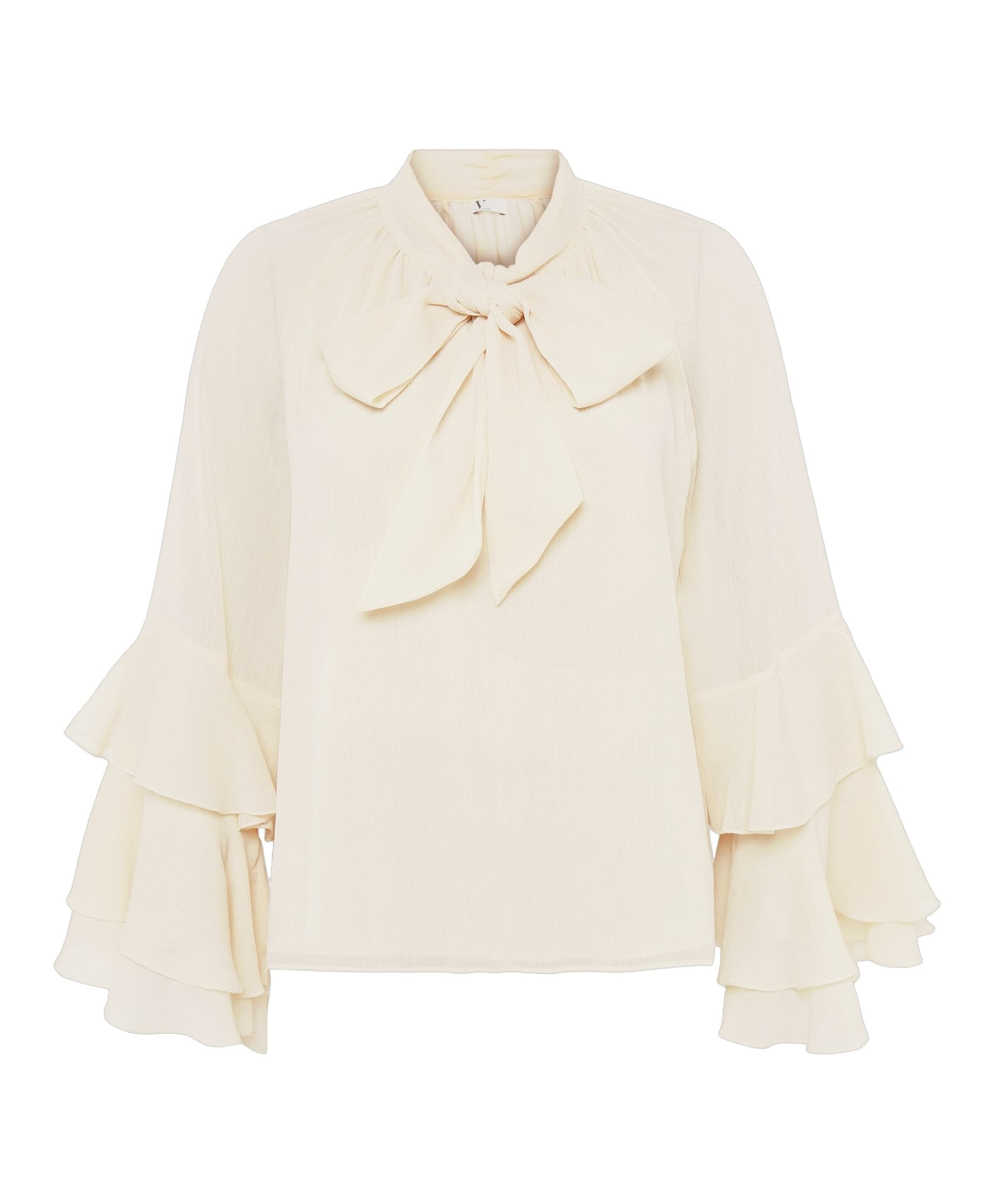 Dames blouse beige