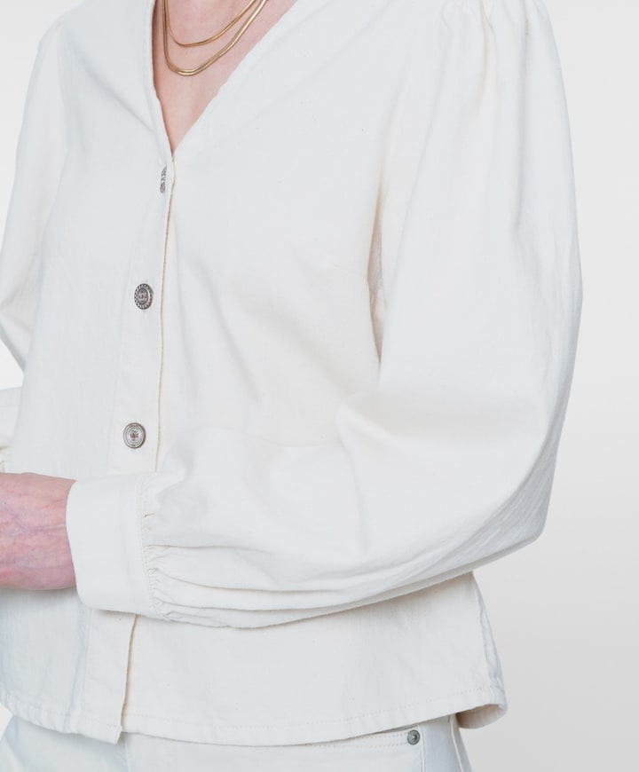 Dames blouse ecru