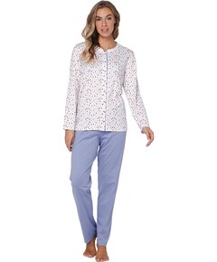 Dames pyjamaset blauw