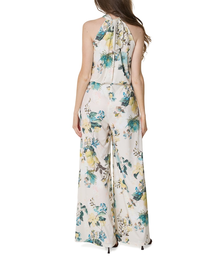 dames jumpsuit ecru