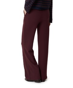 Wide leg dames broek bordeaux