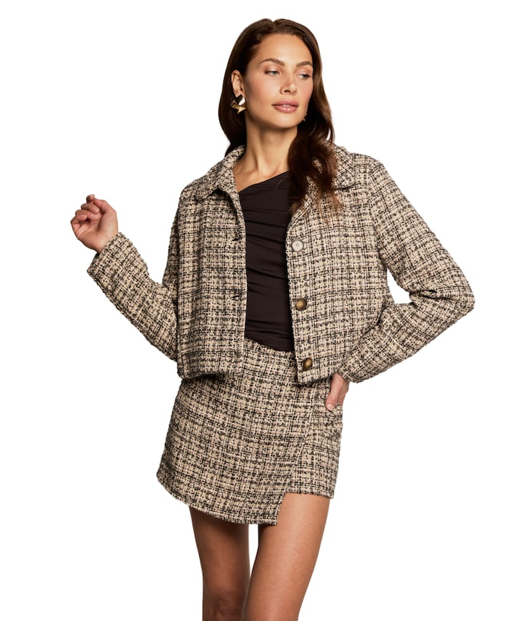 Dames broekrok beige