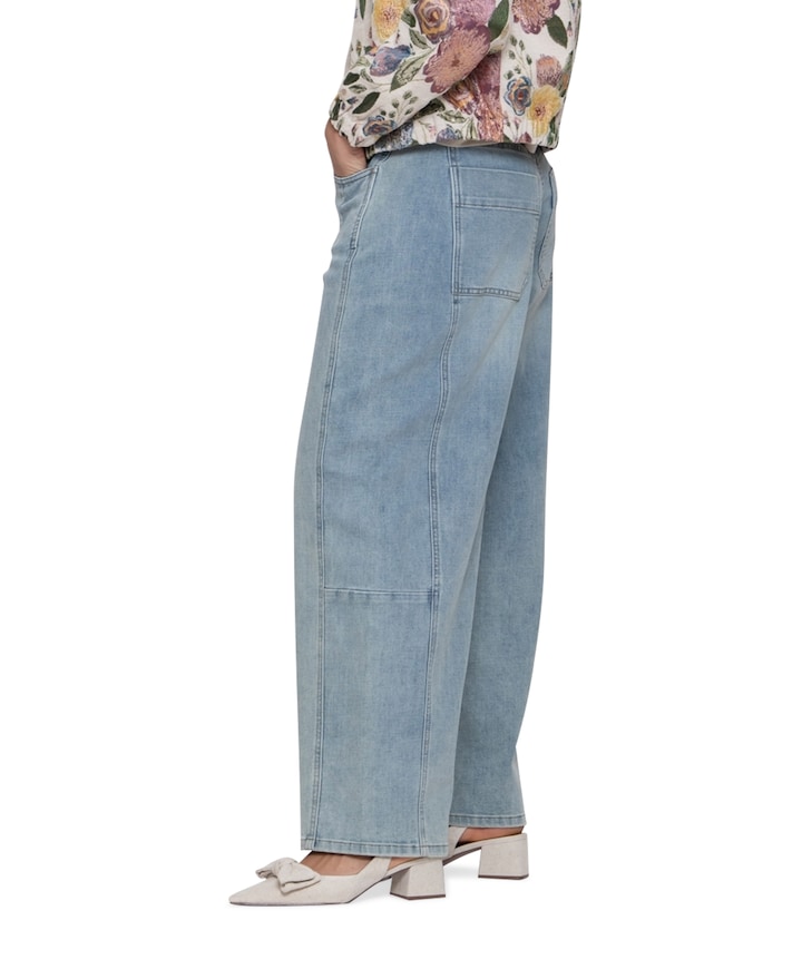 Balloon dames jeans blauw