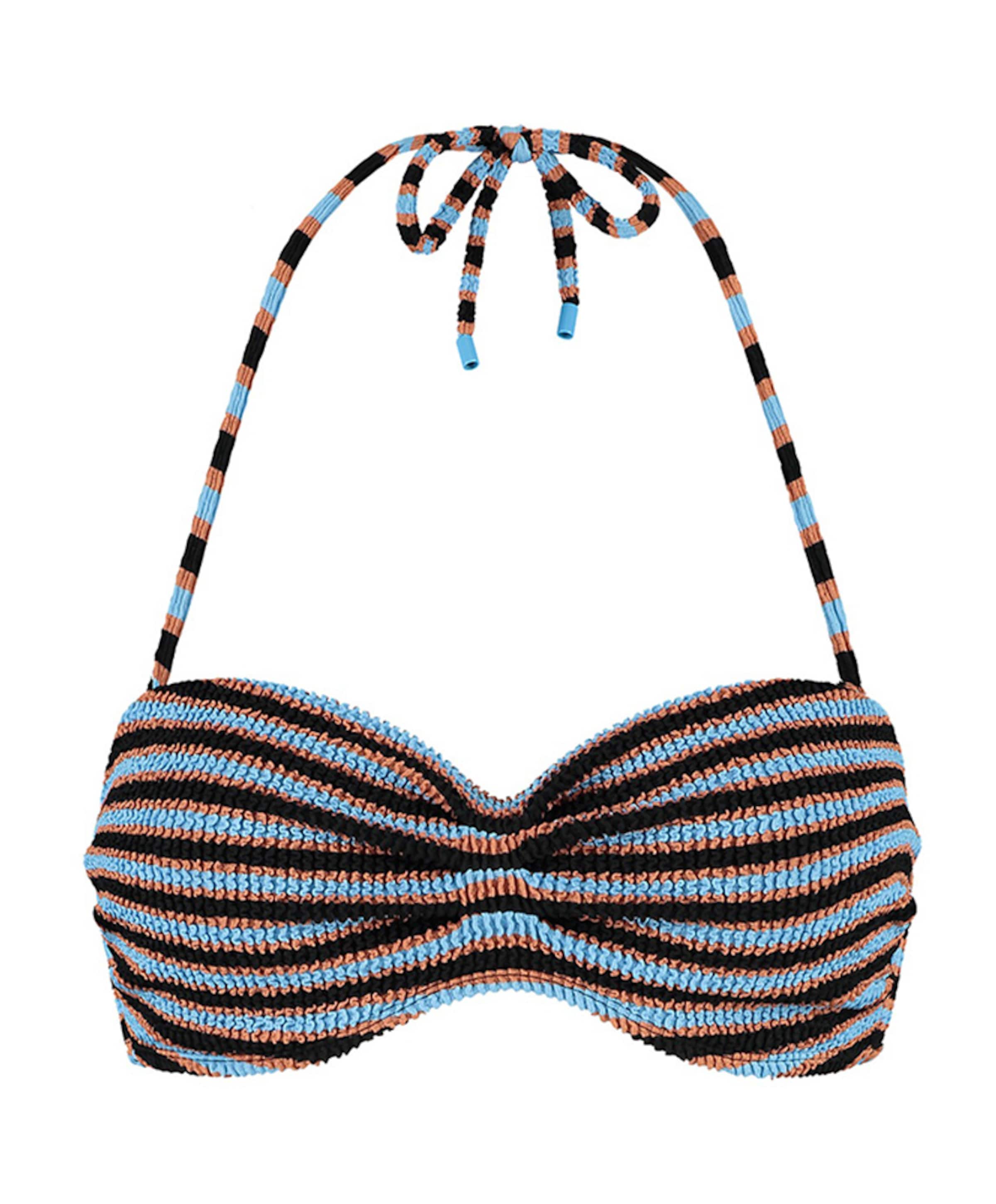 Dames bikinitop blauw