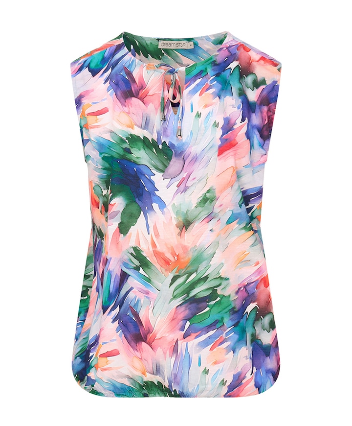 Dames top multicolor
