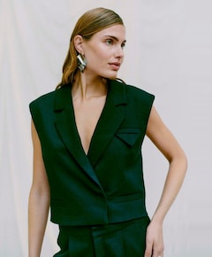 Dames gilet zwart