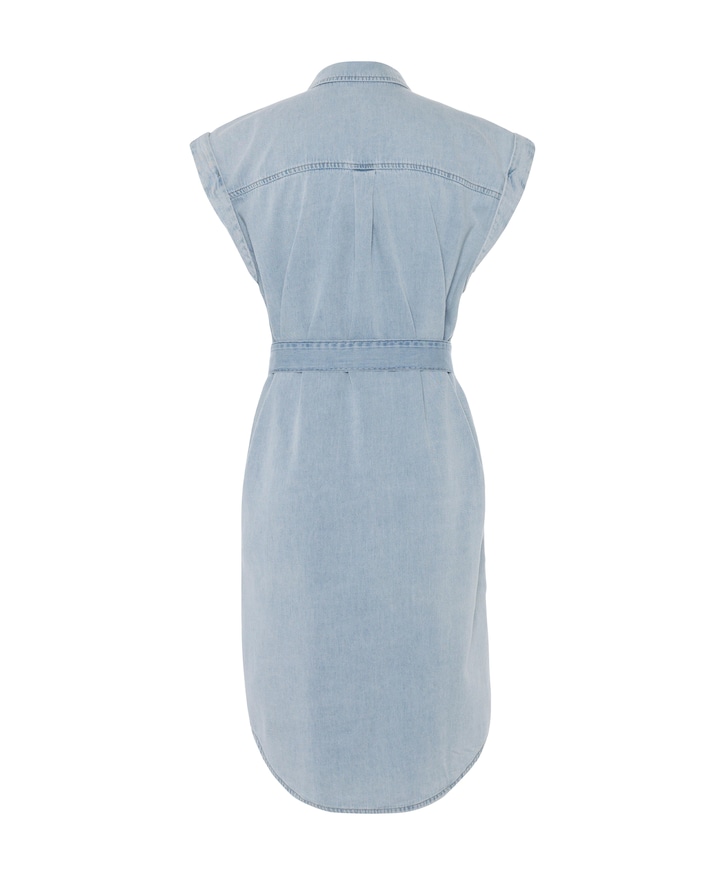 Dames jurk blauw
