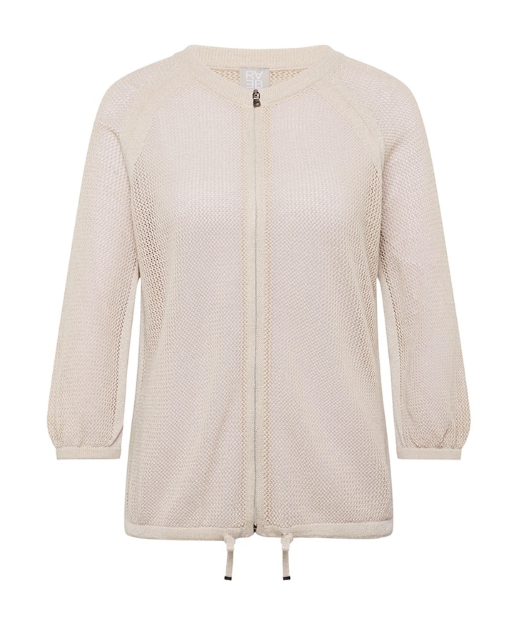 Dames vest beige
