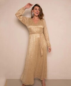 Dames jurk goud