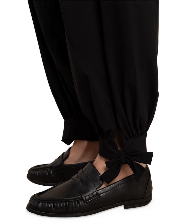 Darie balloon trousers dames broek zwart
