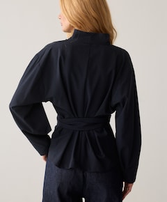 Dames blouse blauw