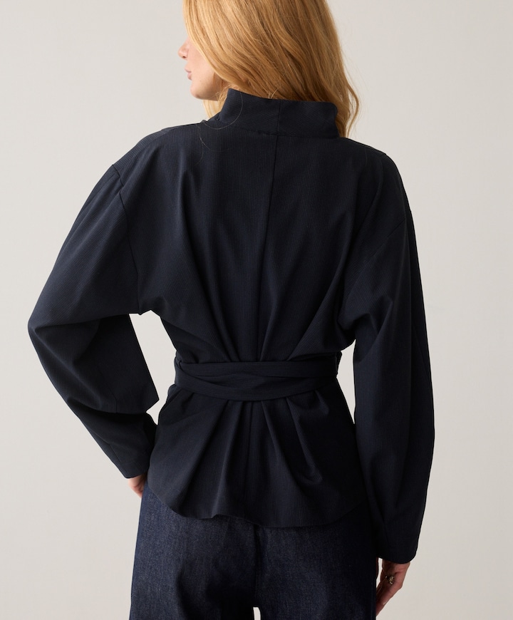 Dames blouse blauw