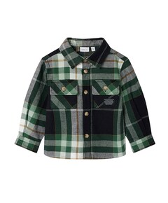 Overhemd lange mouw groen