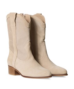 dames laarzen beige