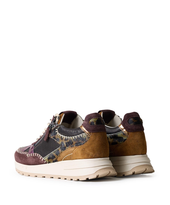 dames sneakers bruin
