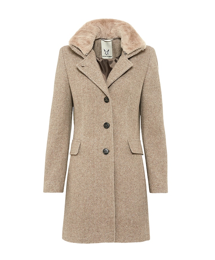 Dames jas beige