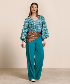 Dames blouse groen