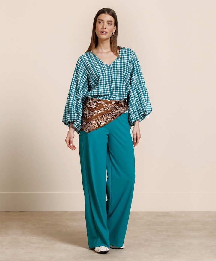 Dames blouse groen
