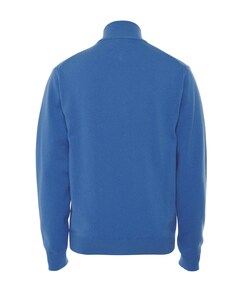 Trui met rits blauw