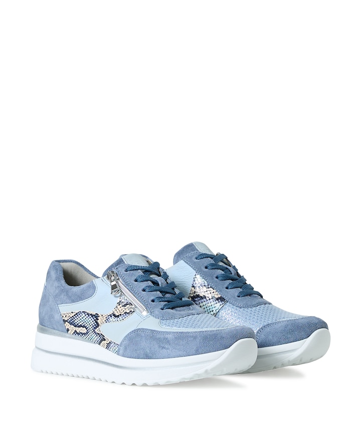 Luana dames sneakers blauw