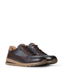 Bradley  heren sneakers bruin