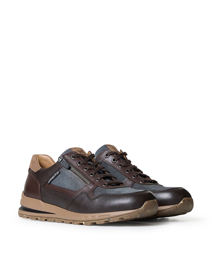 Bradley  heren sneakers bruin