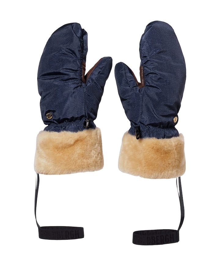 Dames ski-jas blauw