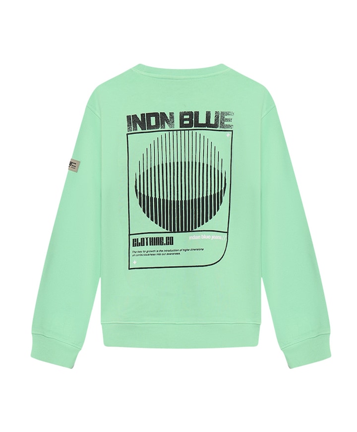 Jongens sweater groen