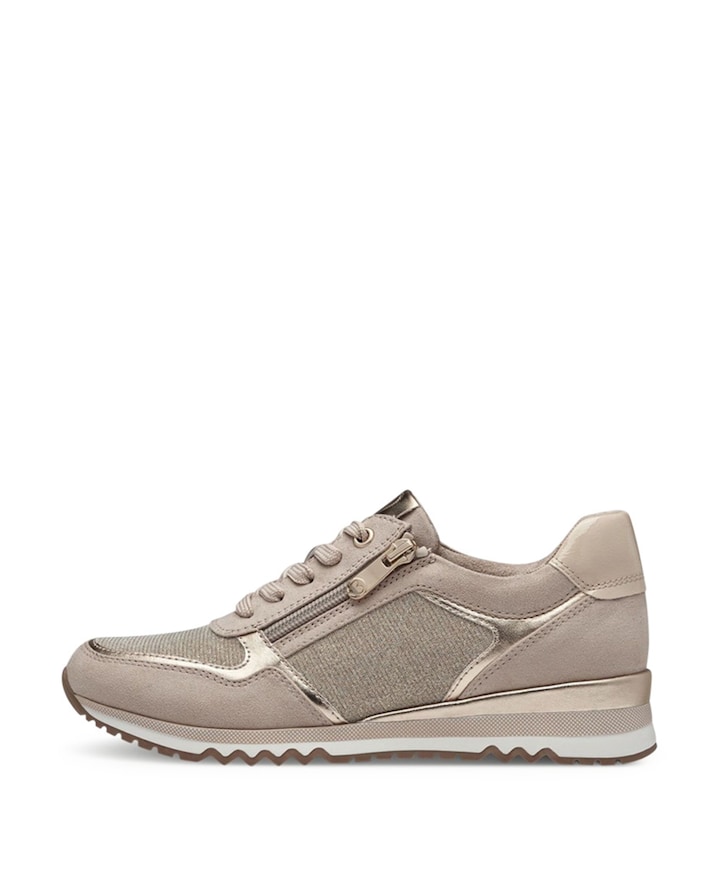 Women Lace-up dames sneakers beige